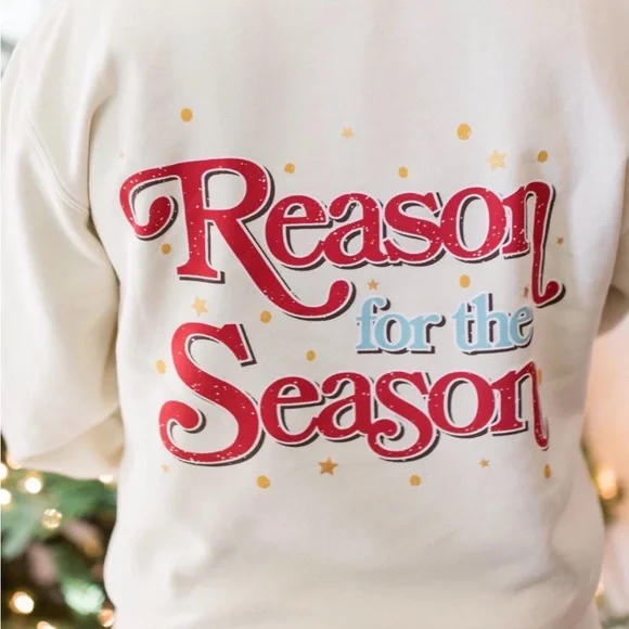 Living Fully Co Reason for Season Sweatshirt - Picture 4 of 4